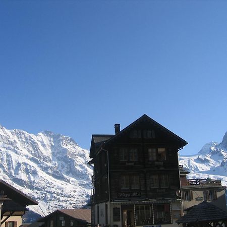 Ferienwohnung Alte Baeckerei Mürren Esterno foto